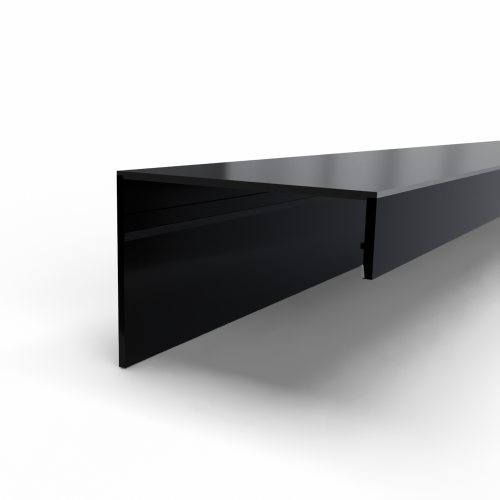 EMS - Afdekkap zijkant Zwart