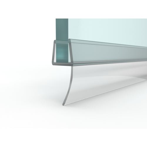 Douchedeurafdichting 2200mm - tbv 10mm - met waterkering