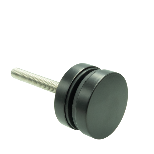 Glasadapter rond - 50 mm - Zwart