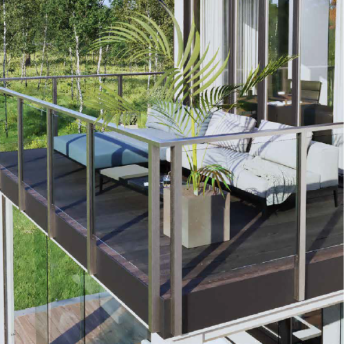 Evora met handrail baluster systeem