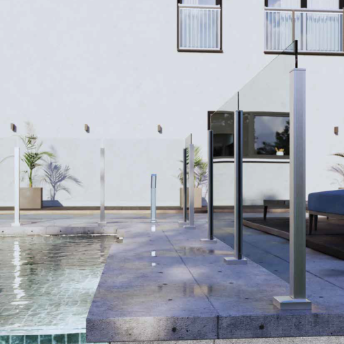 Evora doorlopend baluster systeem