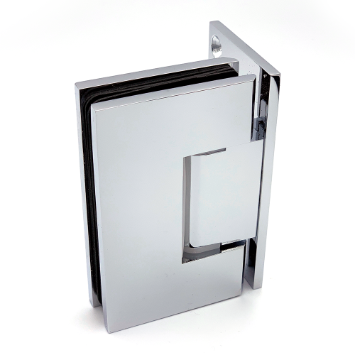 Porto Select glas/wand 90° enkelzijdig scharnier - Chroom