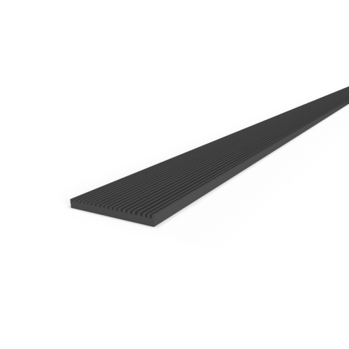 EMS - Oplegrubber EPDM - 58 mm breed zwart