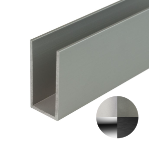 Aluminium U-profiel 40x20x40x2