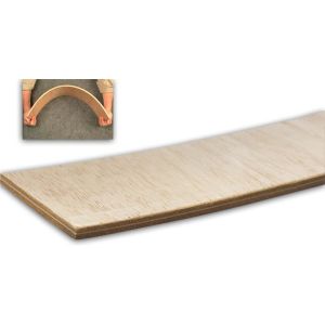 Buigtriplex 1220x2500 8mm dwars