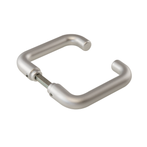 Deurkruk afgerond - Aluminium