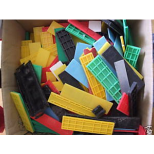 4 mm Beglazingsblokjes - Verpakt per 1000 stuks