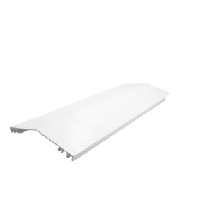 Nokstuk aluminium Wit