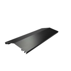 Nokstuk aluminium Zwart