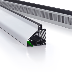 Ventilatierooster DucoLine 10/17/23 'ZR' DAR aluminium