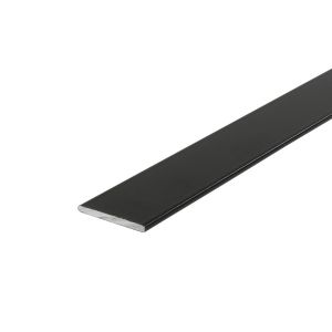 Steel look strips van aluminium 20x2mm
