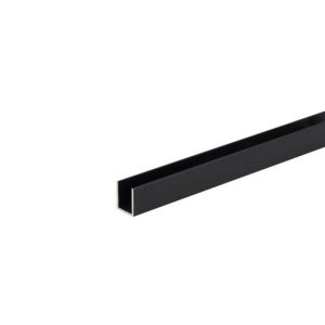 Steel look u-profiel 20x15x20x2