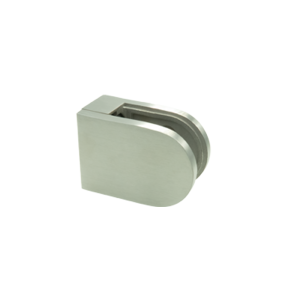 Balustrade glasklem 10,76 mm 63 x 45 mm (ronde buis)