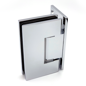 Porto Select glas/wand 90° enkelzijdig scharnier - Chroom